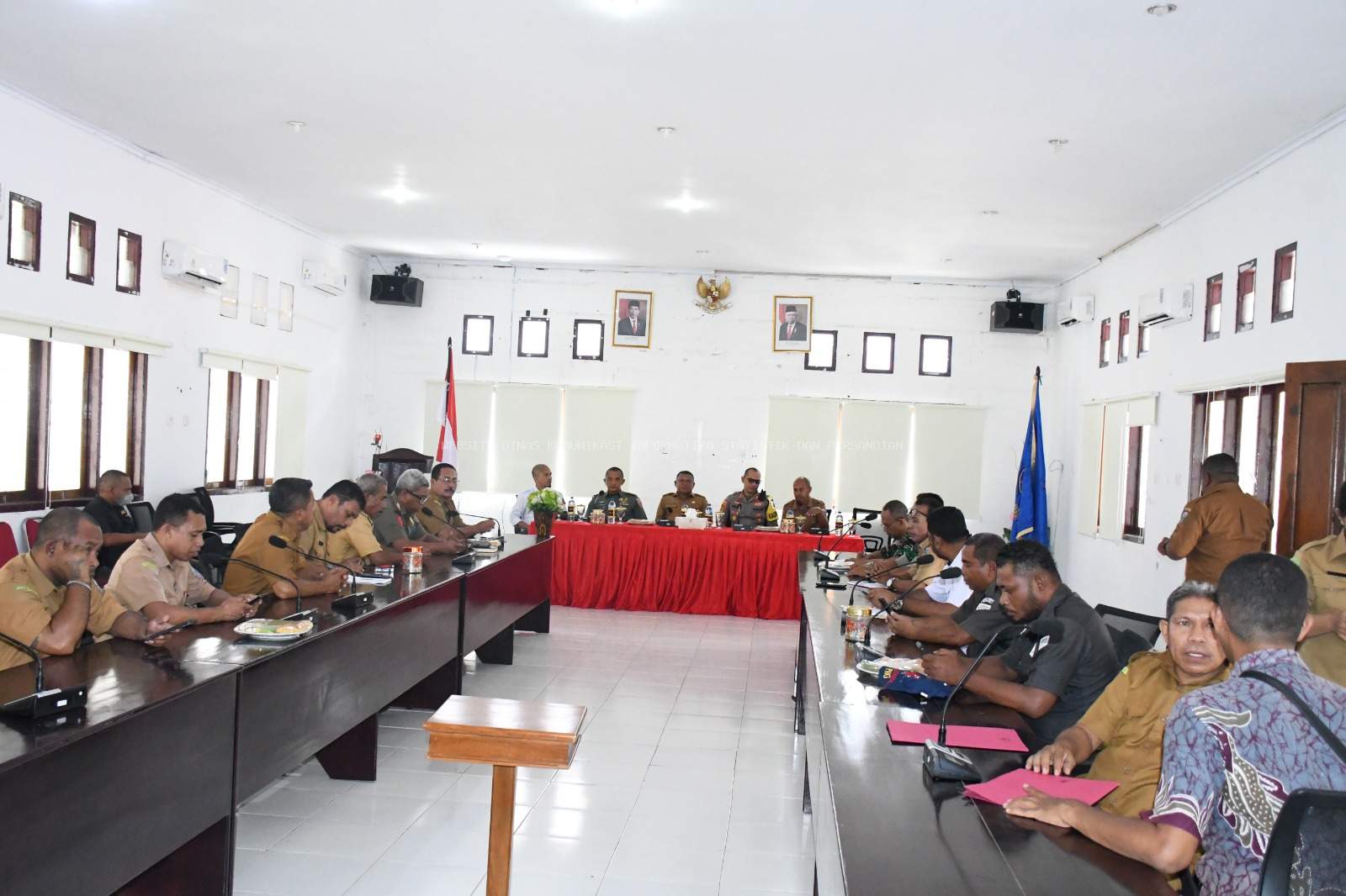 PEMKAB MBD GELAR RAPAT KOORDINASI JELANG PEMILU SERENTAK