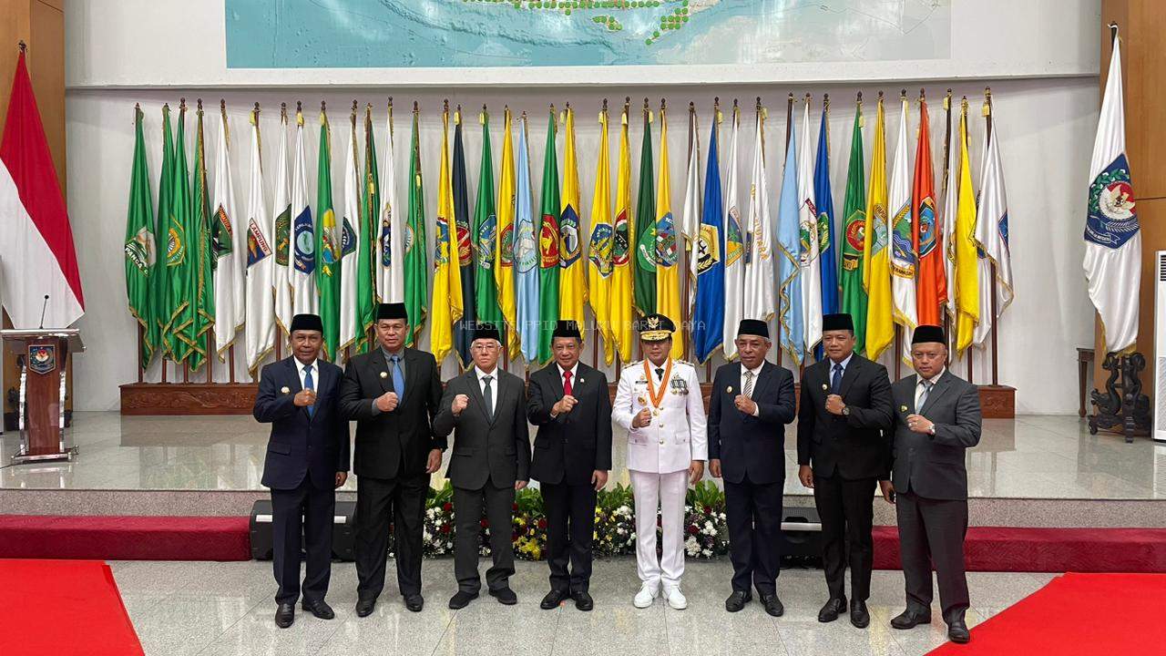 BUPATI MBD HADIRI PELANTIKAN PJ. GUBERNUR MALUKU