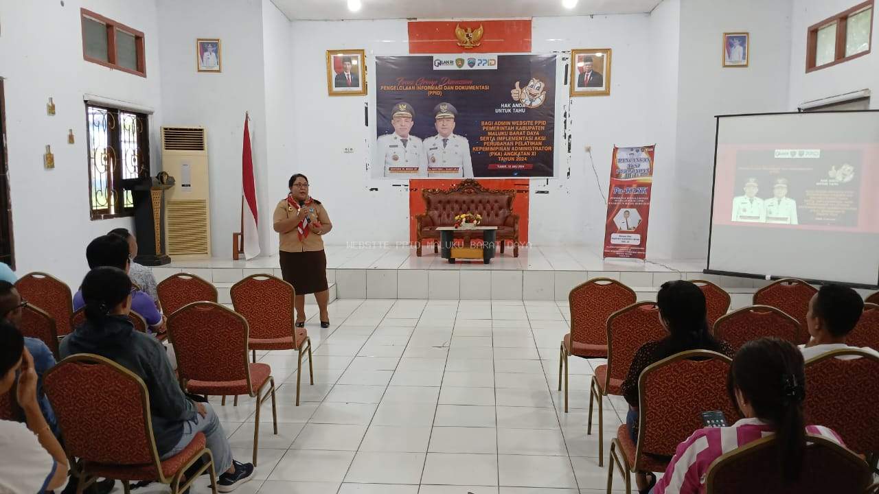 TINGKATAN LAYANAN INFO PUBLIK, DISKOMINFOSTAPER GELAR FGD PPID