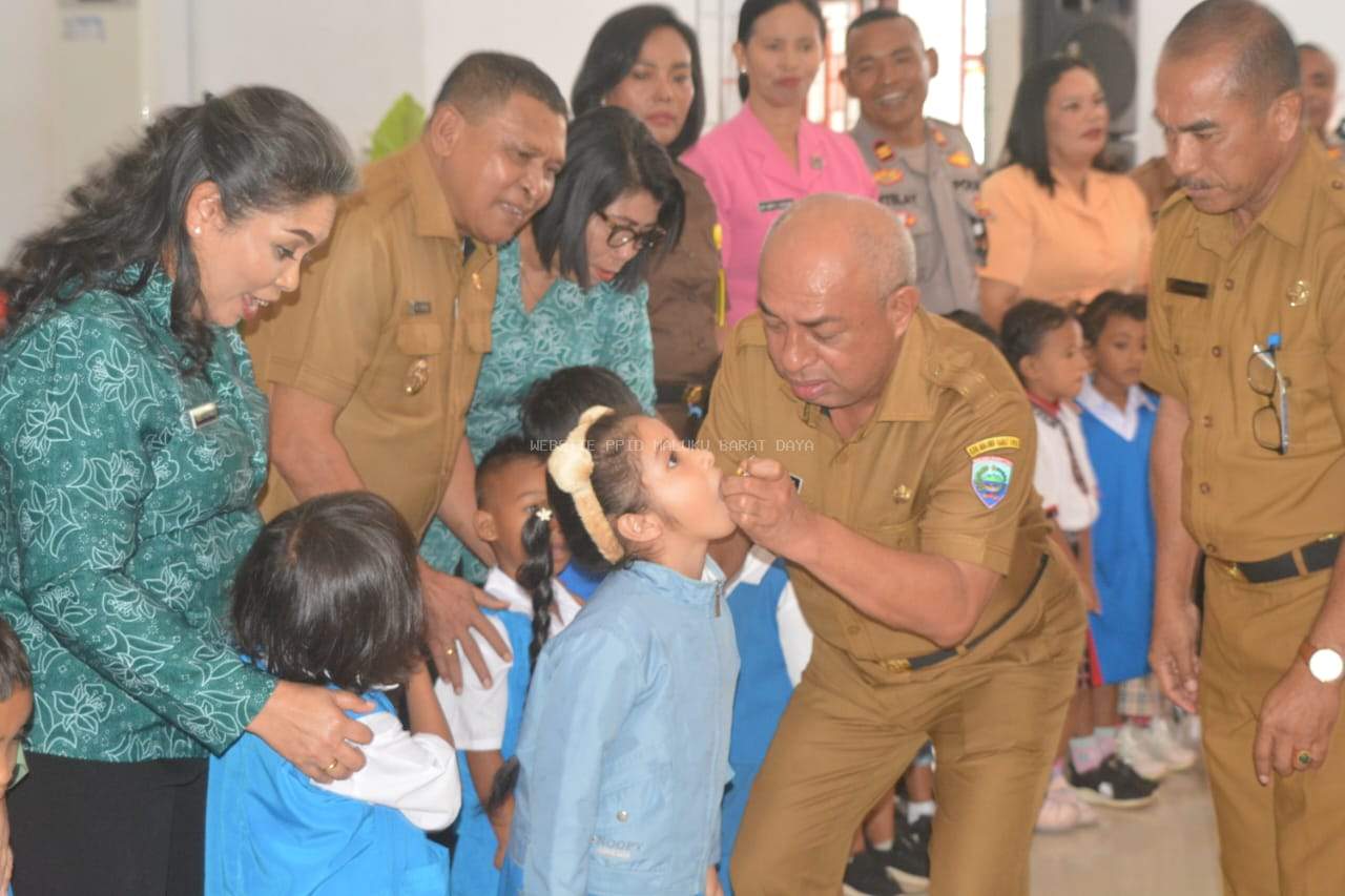 PEKAN IMUNISASI NASIONAL POLIO DI MBD, RESMI DIBUKA BUPATI MBD