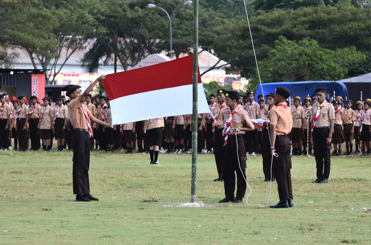 PERINGATI HUT PRAMUKA , KETUA DPRD MBD : PRAMUKA SEBAGAI GENERASI PEMBAWA PERUBAHAN BANGSA