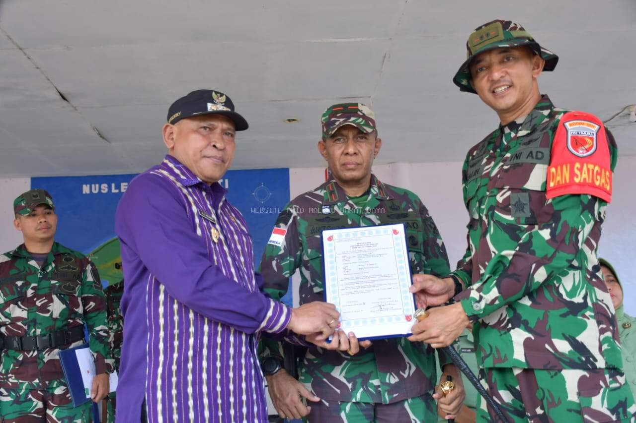 RAMPUNG 100 PERSEN, TMMD LETTI RESMI DITUTUP